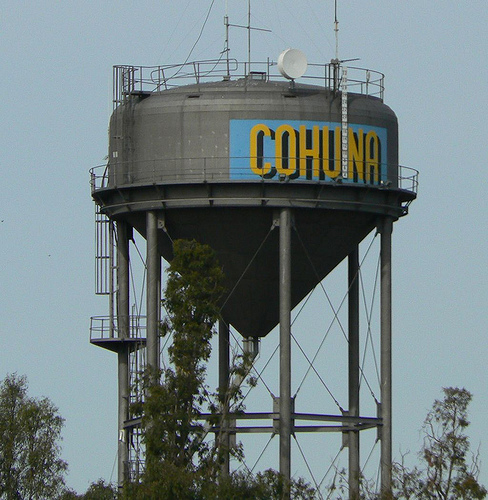 Cohuna water tower
