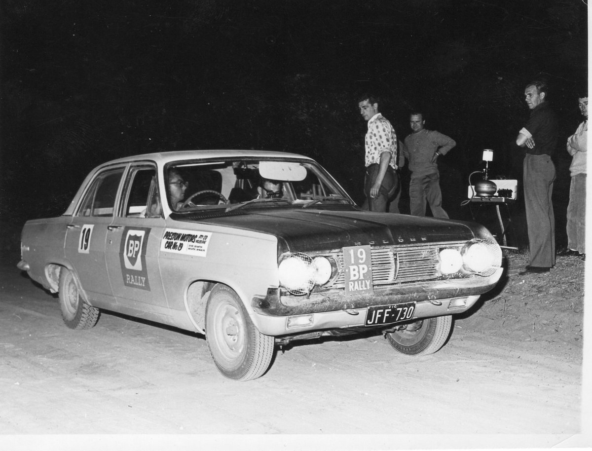 1966 BP Rally. Bob Watson and Jim McAuliffe.
