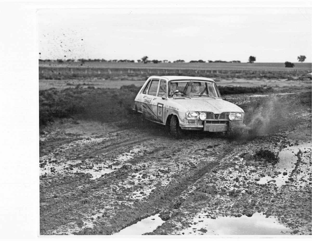 1970 BP Rally, Maddock and Kelly near Sea Lake