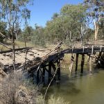 Wimmera River Bridge - this bridge was in operation in 1981 - it was a long time ago